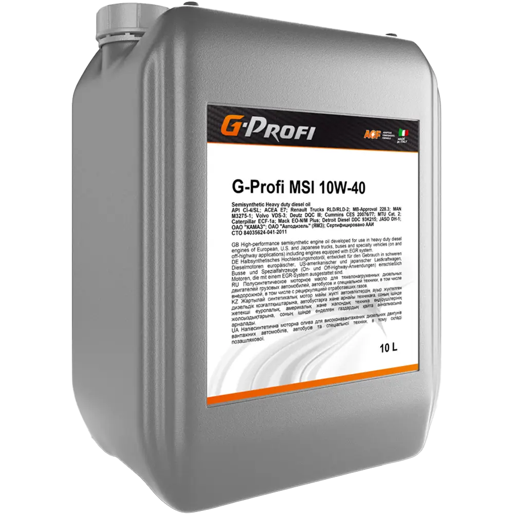 Масло моторное G-Profi (Gazpromneft) 10W-40 10л