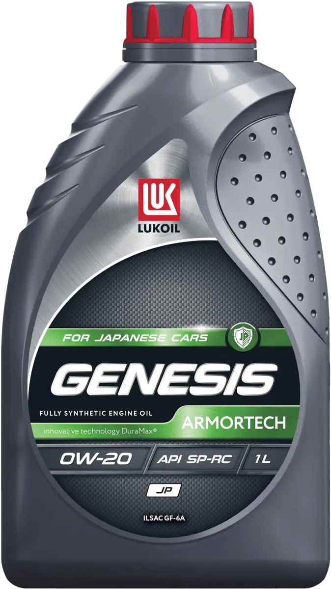 Масло моторное Lukoil Genesis Armortech JP 0W-20" 1л (японского, американского и корейского)