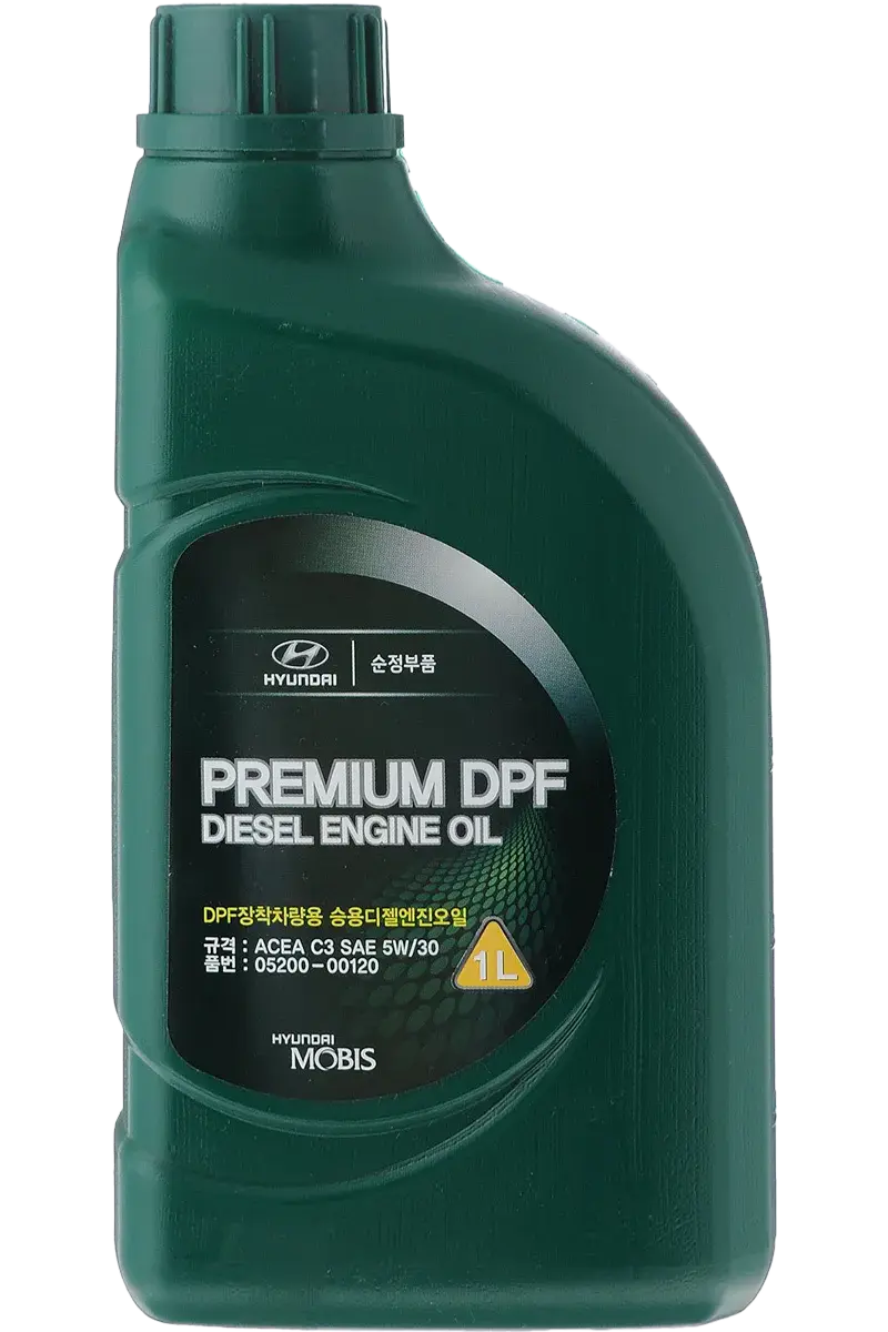 Масло моторное Hyundai Premium DPF Diesel 5W-30 1л