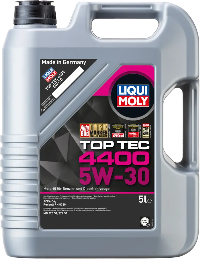 Масло мотоpное Liqui Moly 5W-30 (Top Tec 4400 ) 5л