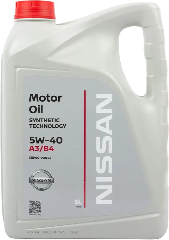 Масло моторное Nissan 5W-40 A3/B4 (5л)