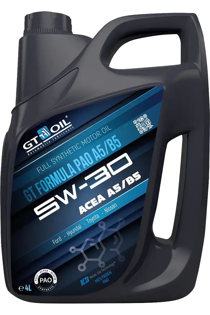 Масло мотоpное GT Formula PAO 5W30 SL/CF/A5/B5 4л