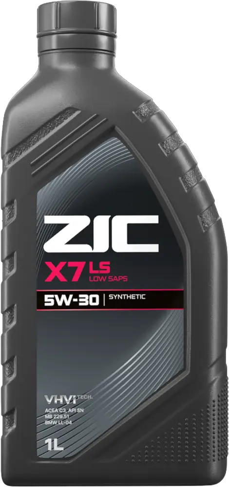 Масло моторное ZIC X7 LS 5W-30 1л