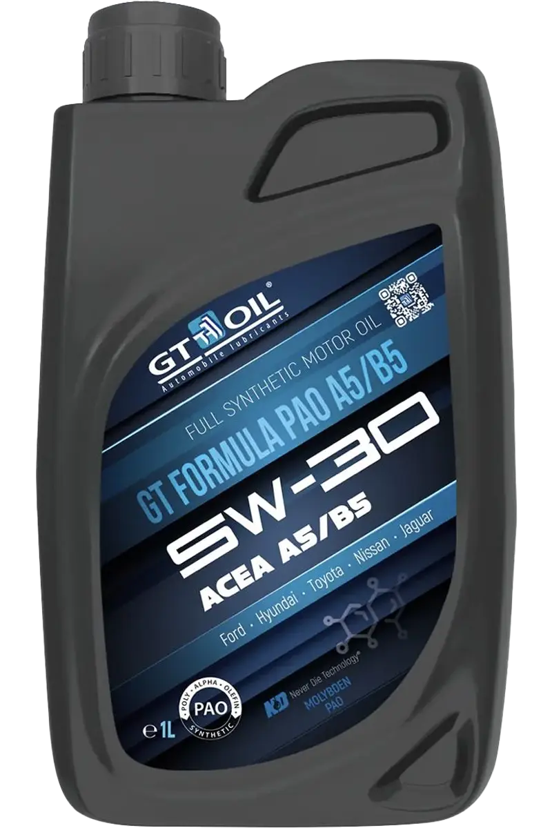 Масло мотоpное GT Formula PAO 5W30 SL/CF/A5/B5 1л