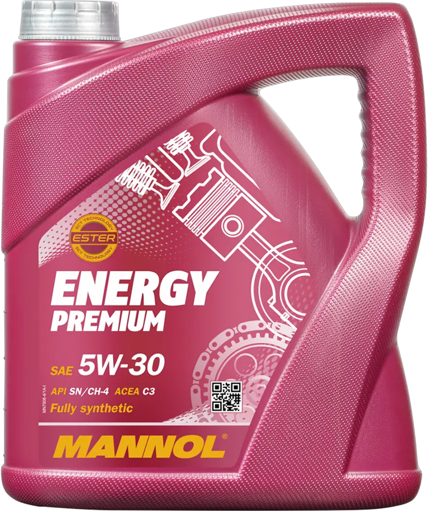 Масло моторное Mannol Energy Premium 5W-30 API SN/CH-4 ACEA C3 4л