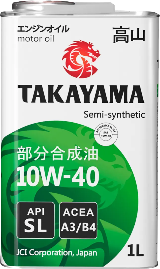 Масло моторное Takayama 10W-40 API SL ACEA A3/B4 1л