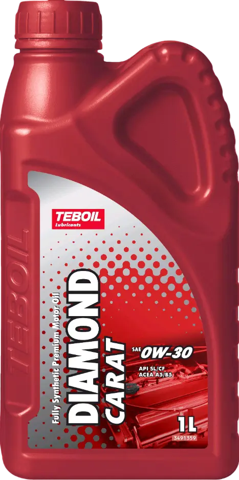 Масло мотоpное Teboil Diamond Carat 0W-30 SL/CF A5/B5 1л