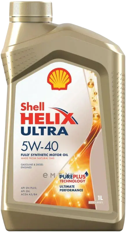 Масло мотоpное Shell Helix Ultra 5W-40 1л