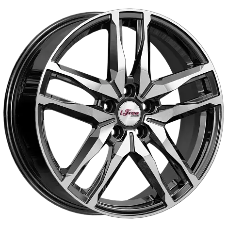 I-free Бомбей 18 / 5*114.3 ET37 D66.6 J6.5 Блэк Джек