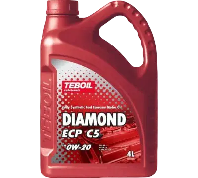 Масло мотоpное Teboil Diamond ECP C5 0W-20 4л