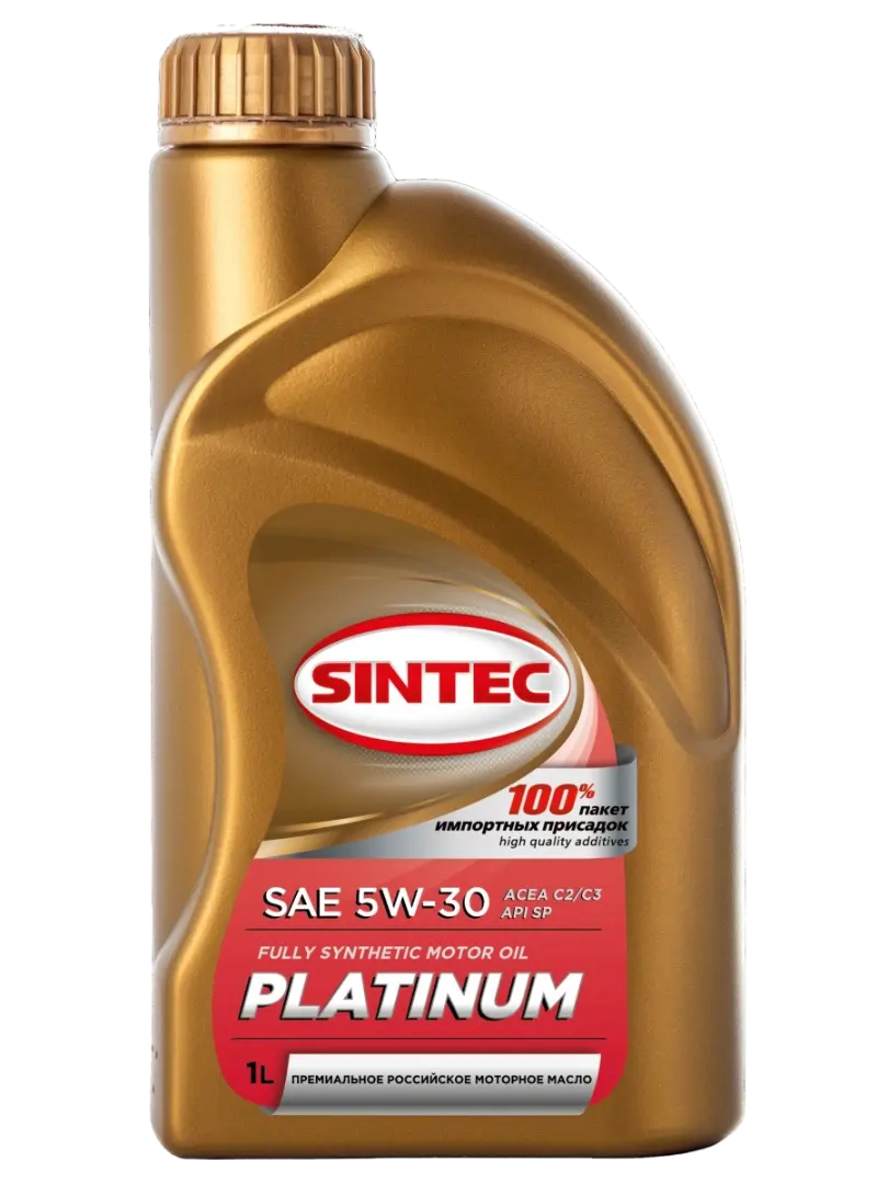 Масло моторное Sintec Премиум 5W-30 API SL/CF ACEA A3/B4 1л
