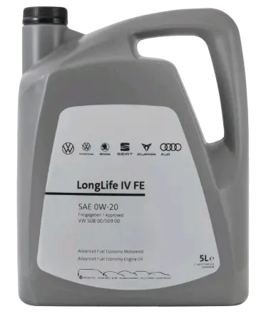 Масло моторное VAG 0W-20 LongLife 4 (5л)
