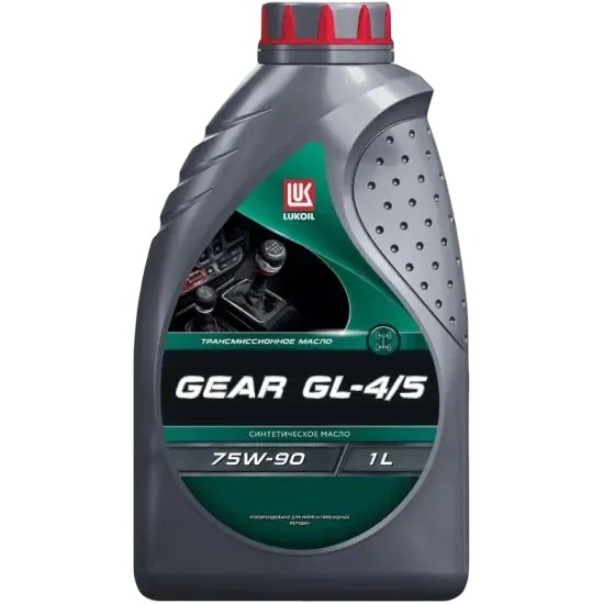Масло трансмиссионное Lukoil GEAR ТМ-4 API GL-4/ 75W-90, 1л(полусинтетика)