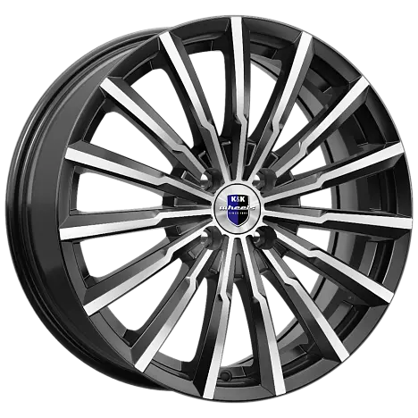 КиК Акцент KC641 14 / 4*100 ET43 D60.1 J5.5 Алмаз чёрный