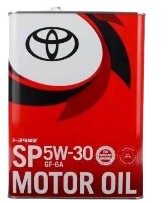 Масло моторное Toyota Motor Oil SN/GF-6 5W-30 4л (металл)