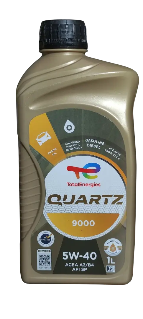 Масло моторное Total Quartz 9000 5W40 1л