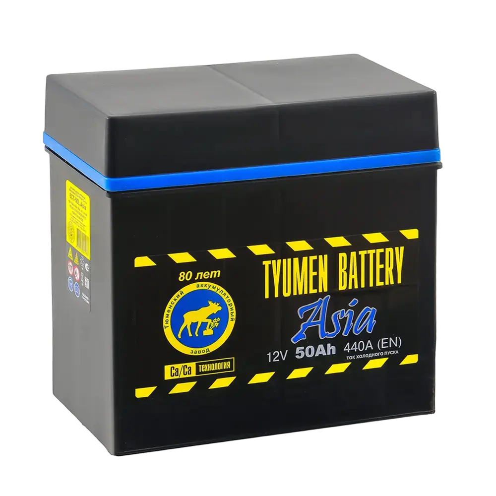 Тюмень 50 А/ч п.п. 440А 12V Asia