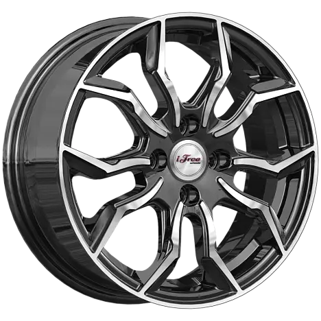 I-free Бохо 15 / 4*98 ET35 D58.5 J6.0 Блэк Джек