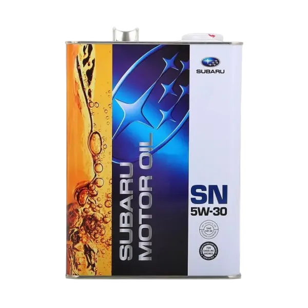 Масло моторное Subaru Motor Oil SN 5W30 4L (Япония)