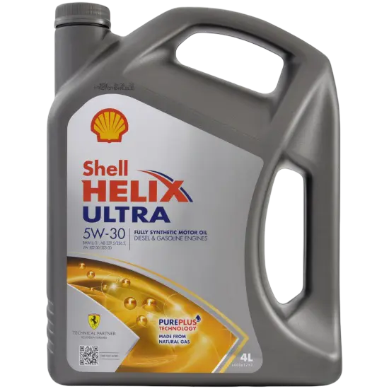 Масло мотоpное Shell Helix Ultra 5W-30 A3/B4/SL/CF 4л