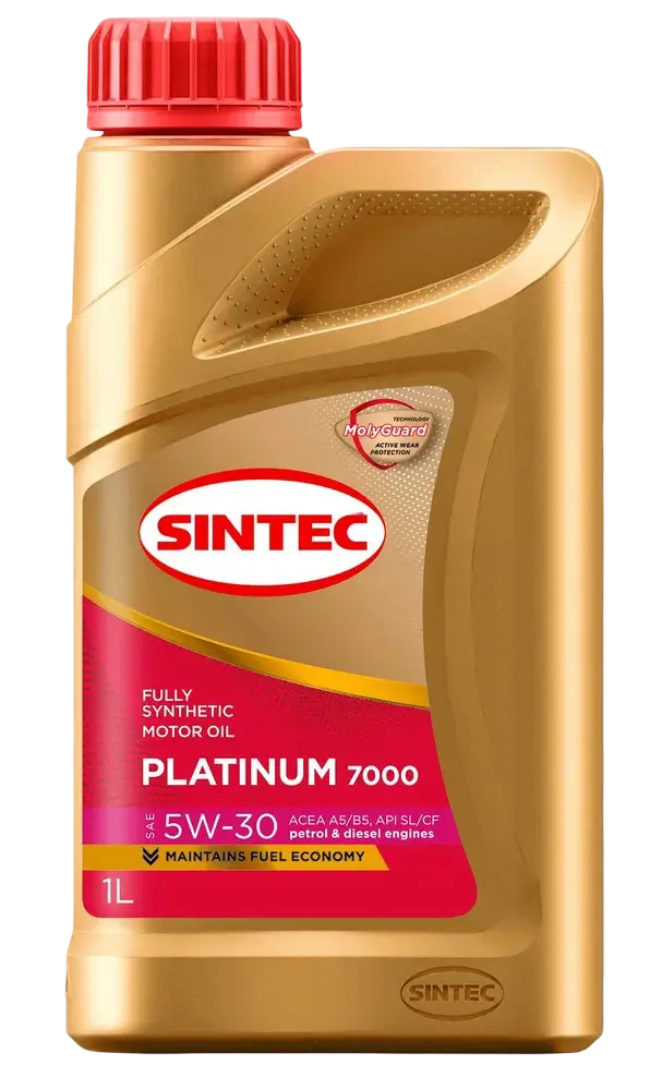 Масло моторное Sintec Platinum 5W-30 API SL ACEA A5/B5 1л