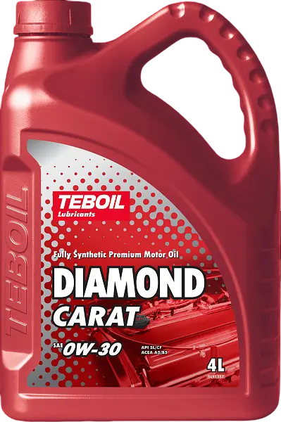 Масло мотоpное Teboil Diamond Carat 0W-30 SL/CF A5/B5 4л
