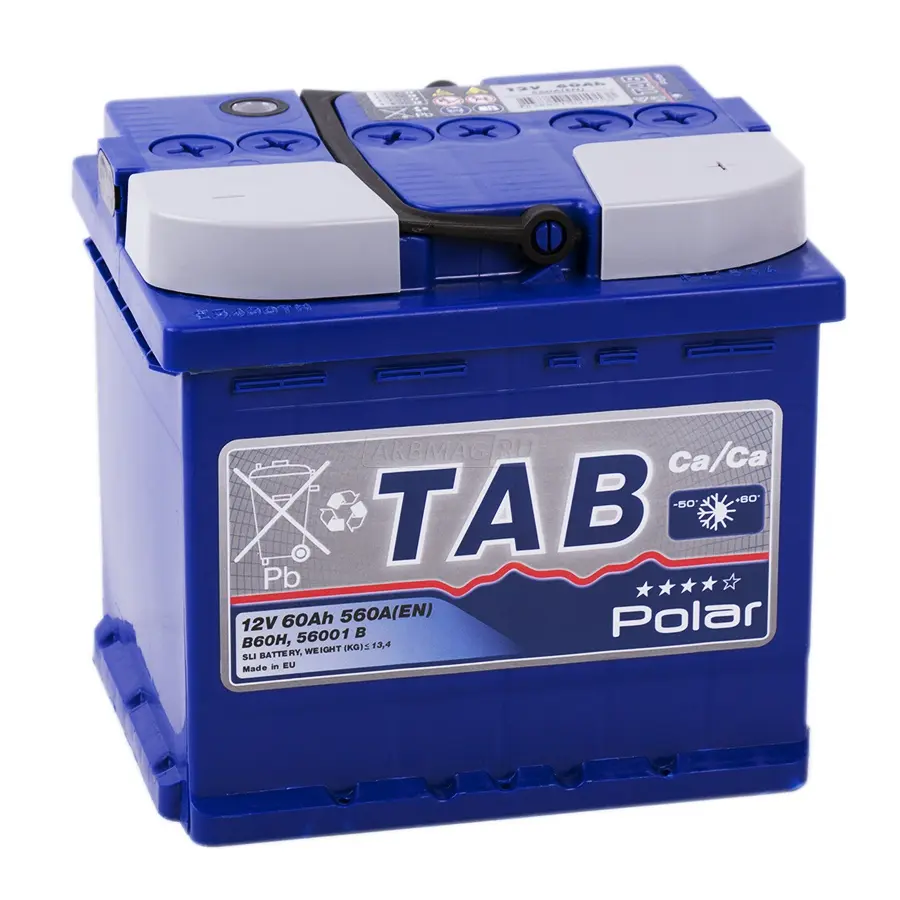 Tab 60 А/ч о.п. 600А 12V Polar