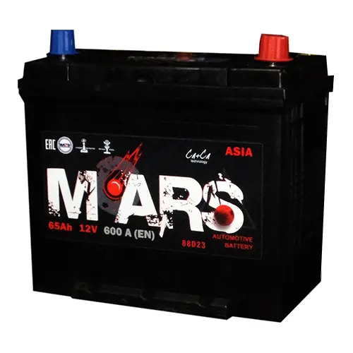 MARS 65 А/ч о.п. 600А 12V 88D23 Asia