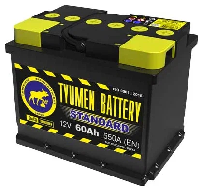 Тюмень 60 А/ч п.п. 550А 12V Standard