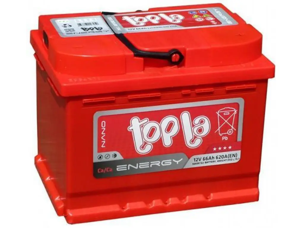 Topla 66 А/ч о.п. 620А 12V TOP