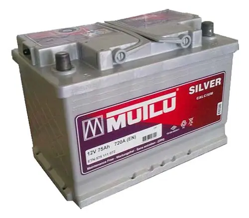 Mutlu 75 А/ч о.п. 720А 12V SBF M3