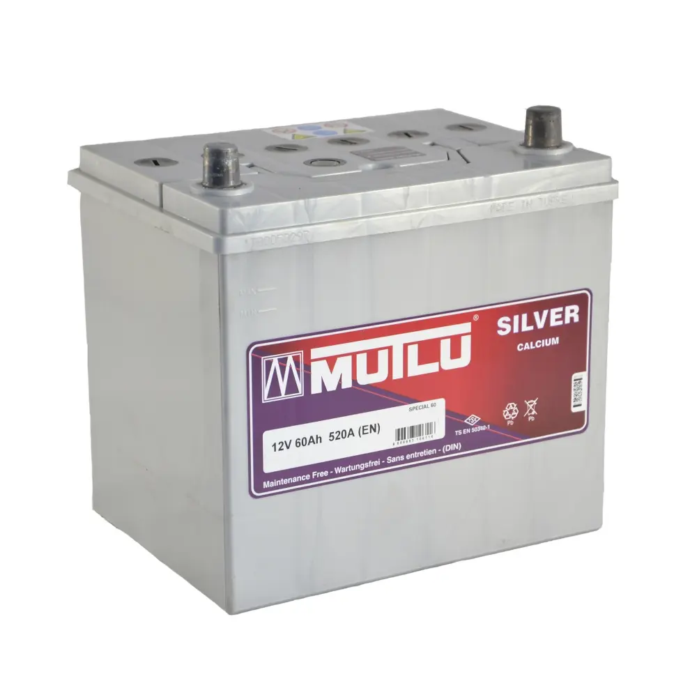 Mutlu 60 А/ч о.п. 520А 12V SBF M2 Asia