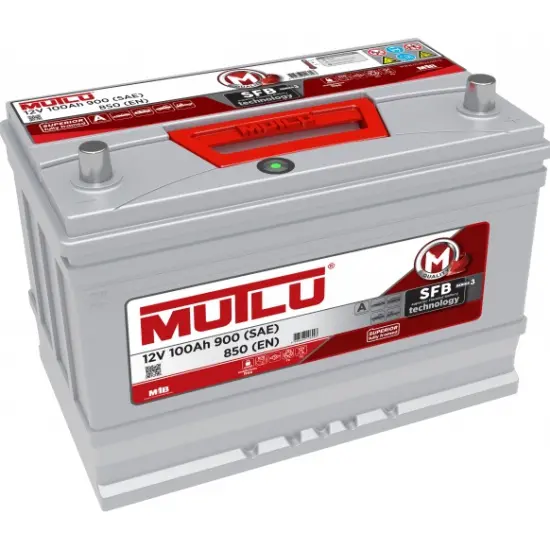 Mutlu 100 А/ч п.п. 850А 12V SBF M3 Asia