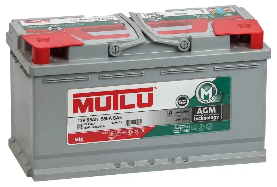 Mutlu 95 А/ч о.п. 900А 12V AGML595090A