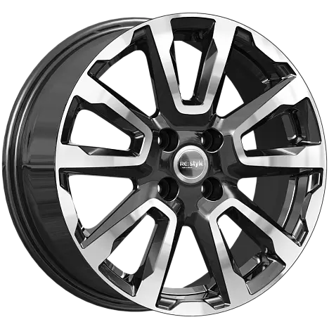 КиК КС1026 16 / 4*100 ET46 D54.1 J6.5 Алмаз чёрный