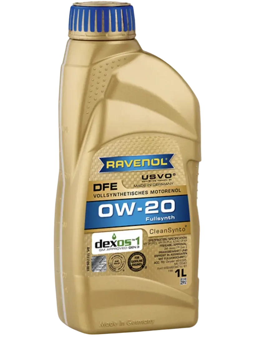 Масло мотоpное Ravenol DFE 0W-20 1л (HONDA Ultra LEO-SP 0W-20)