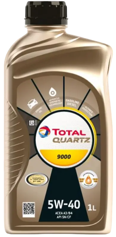 Масло моторное Total Quartz 9000 5W-40 1л