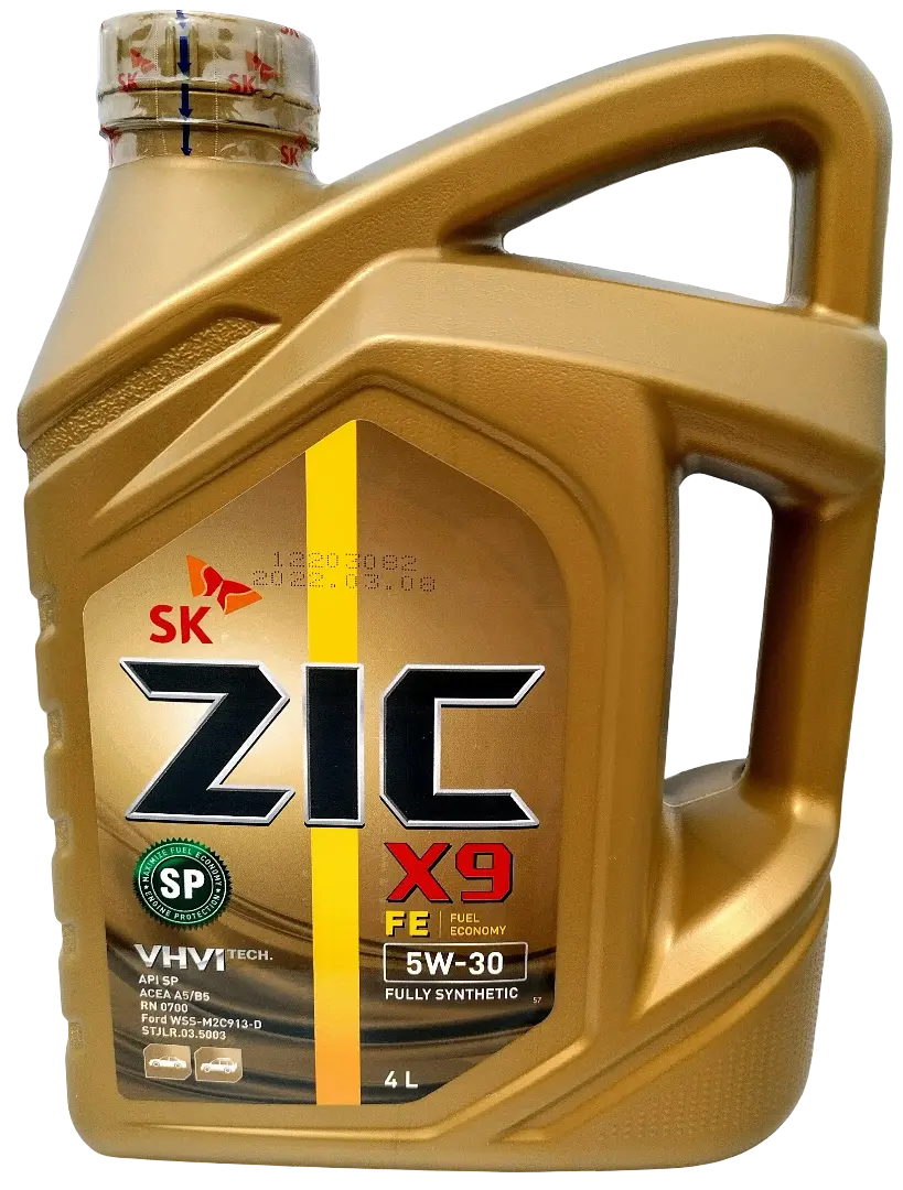 Масло моторное ZIC X9 FE A5/B5 5W-30 4л