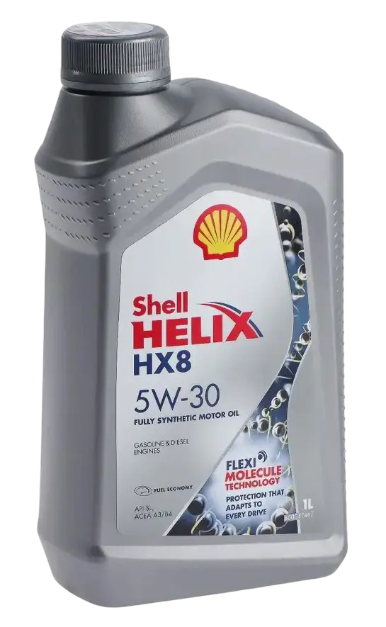 Масло мотоpное Shell Helix HX8 Syn 5W-30 1л