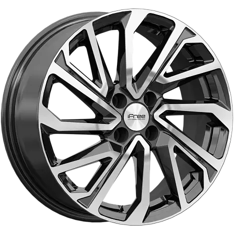 I-free Неом 16 / 4*100 ET45 D60.1 J6.5 алмаз черный
