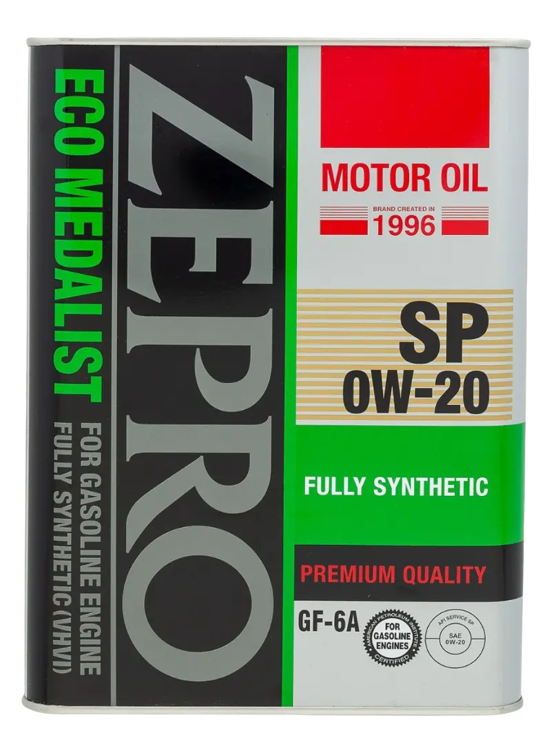 Масло моторное Idemitsu 0W-20 4L Zepro Eco Medalist SP/GF-6A