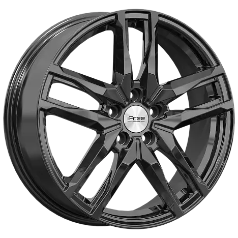 I-free Бомбей 18 / 5*108 ET52 D60.1 J6.5 BK