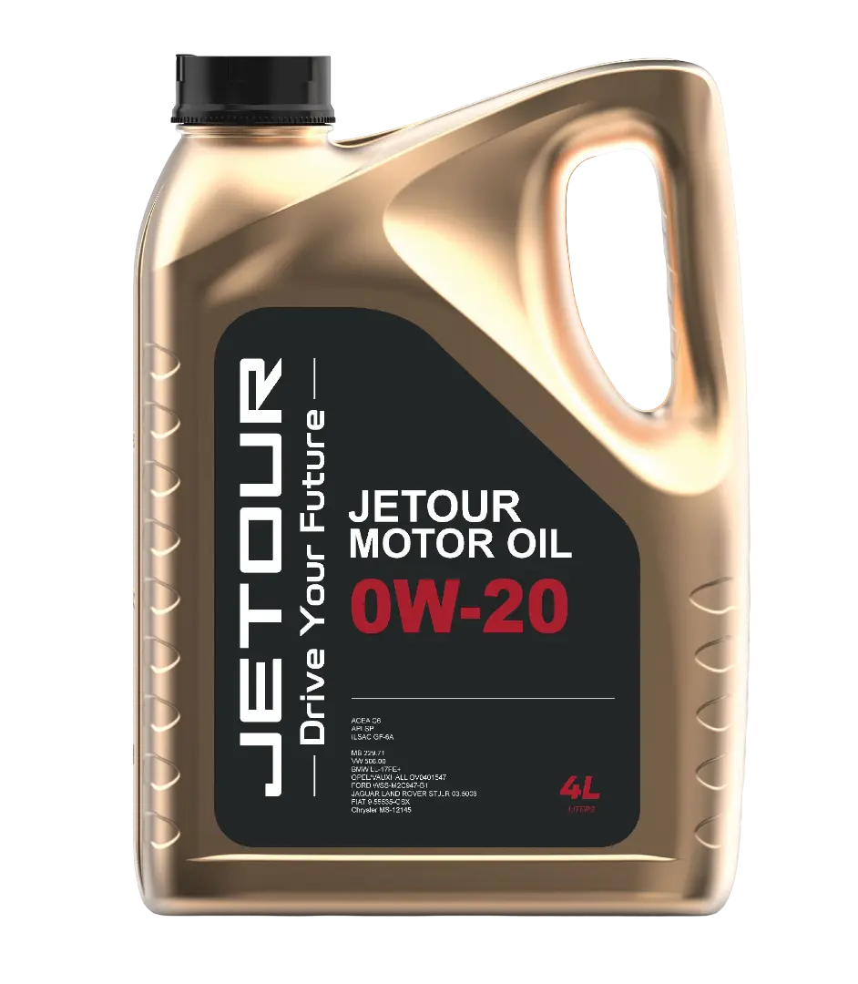 Масло моторное синтетическое JETOUR Motor Oil 0W-20, канистра 4 л