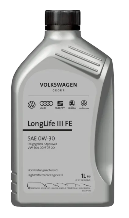 Масло моторное VAG 0W-30 LongLife FE 1л (504.00/507.00)