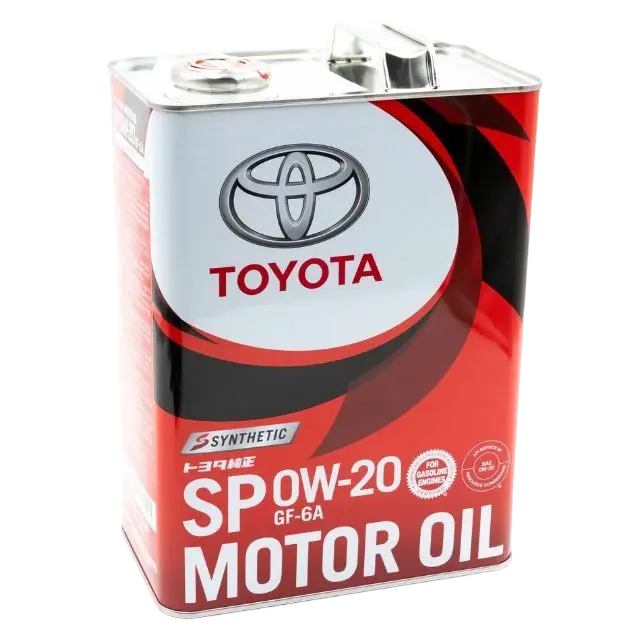 Масло моторное Toyota Motor Oil 0W-20 4л (металл)