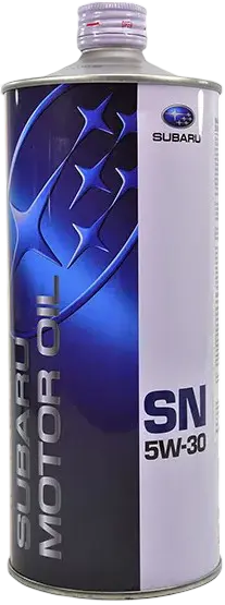 Масло моторное Subaru Motor Oil SN 5W30 1L (Япония)
