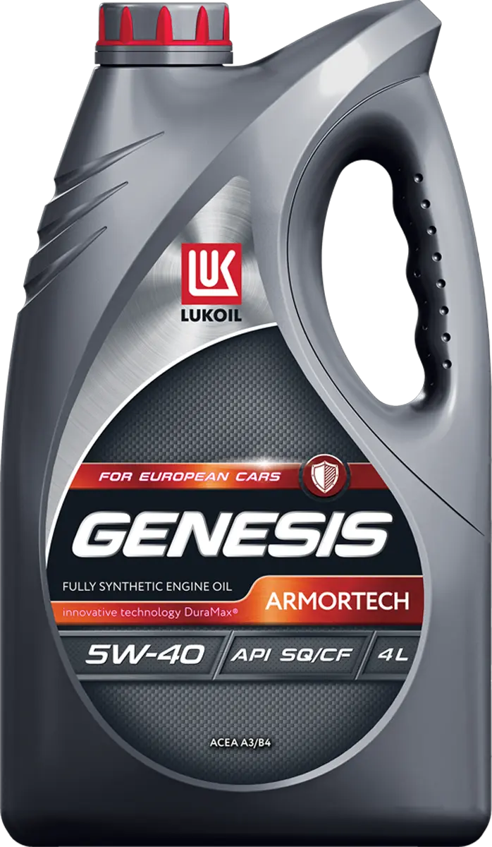 Масло моторное Lukoil Genesis Armortech EU 5W-40 4л (Renault,Volkswagen,Skoda Audi,KIA Hyunda