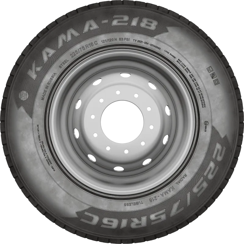 Описание Кама 225/75 R16C 121/120N 218