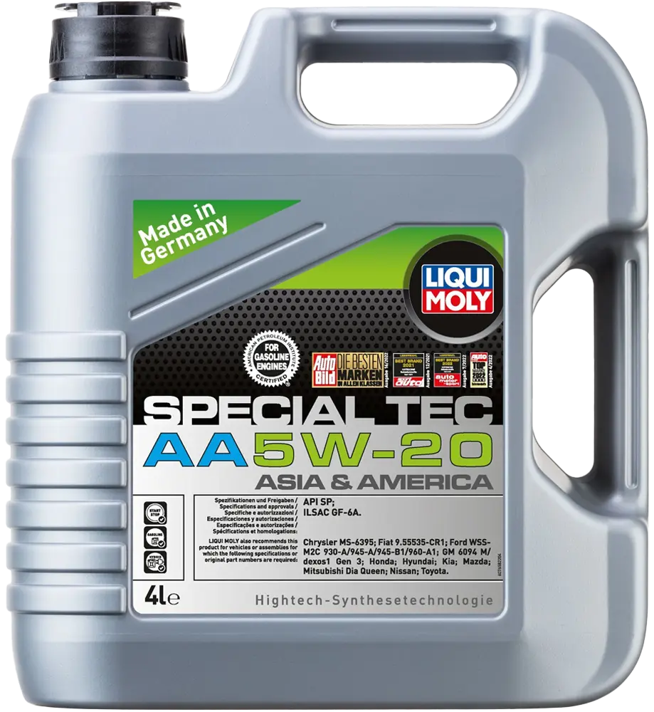 Масло мотоpное Liqui Moly Special Tec AA 5W-20 4л