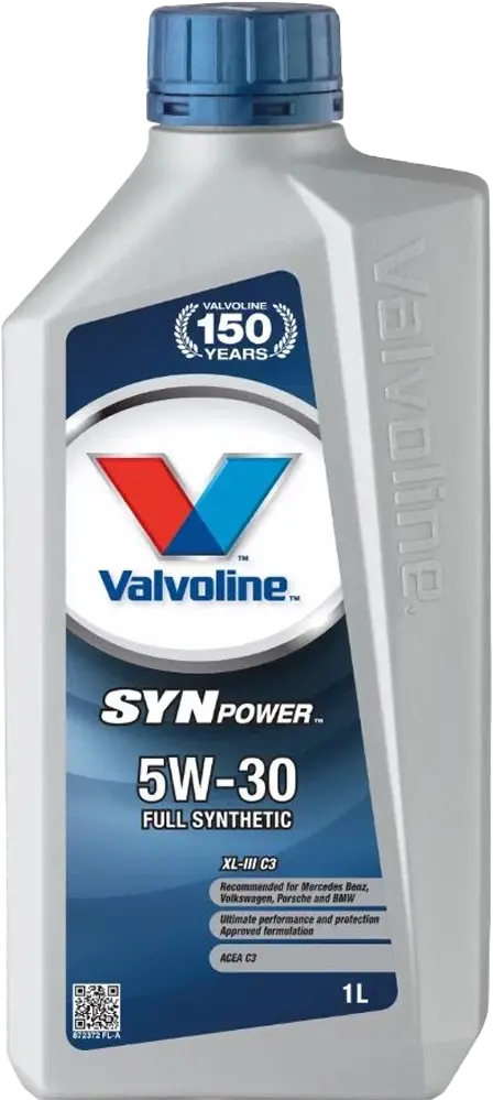 Масло моторное синтетическое Valvoline SYNPOWER XL- lll C3 5W-30 1л